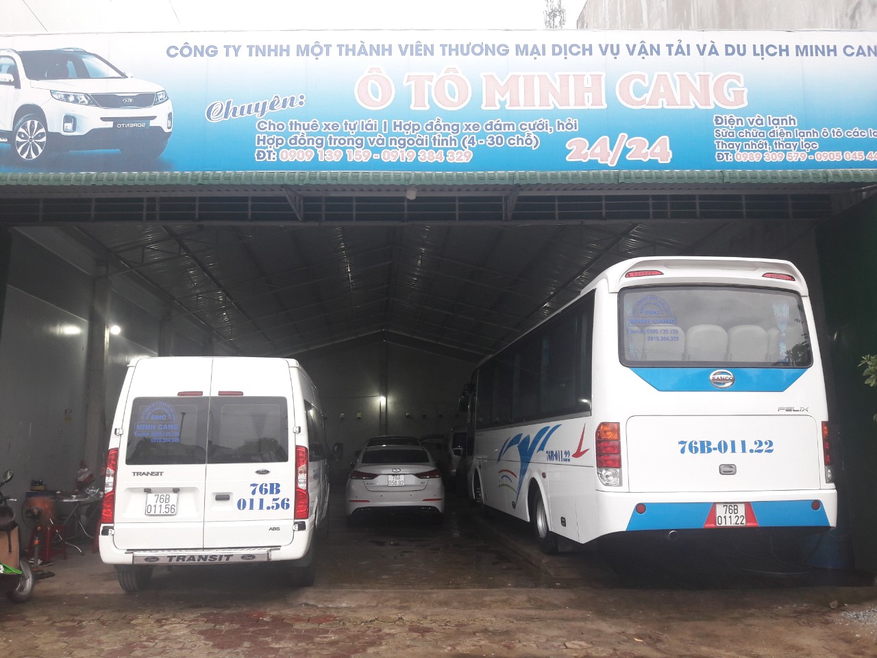 Dịch vụ cho thuê xe du lịch tại Quảng Ngãi